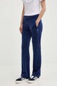 Одежда Спортивные штаны из велюра Juicy Couture TINA TRACKPANTS JCAPW045.484 тёмно-синий