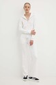 Juicy Couture spodnie dresowe welurowe TINA TRACKPANTS JCAPW045.440 biały AW24