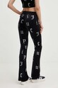 Oblečení Velurové teplákové kalhoty Juicy Couture BRIAH AO DIAMANTE TROUSERS JCMBJ224253.101 černá