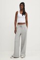 Vans pantaloni de trening VN000G9R02F1 gri AW24