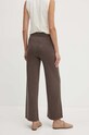 Îmbrăcăminte Max Mara Leisure pantaloni de lana 2426336038600 maro