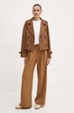 Max Mara Leisure pantaloni de trening 2426786068600 maro AW24