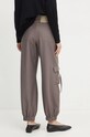 Odzież Max Mara Leisure spodnie 2426786118600 szary