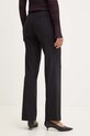 Îmbrăcăminte Luisa Spagnoli pantaloni din lana OLMETO 541321 negru