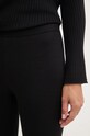 Luisa Spagnoli pantaloni de trening de lână MECCANISMO negru 541534
