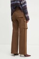 Одяг Бавовняні штани Weekend Max Mara 2425136016600 коричневий