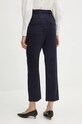 Weekend Max Mara pantaloni in lana 2425136052600 blu navy AW24