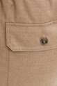 Weekend Max Mara pantaloni de lana bej 2425136052600