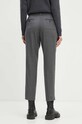 Odzież Weekend Max Mara spodnie wełniane 2425136132600 szary