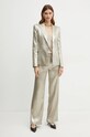 Patrizia Pepe pantaloni 2P1646.A502 oro AW24