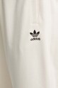 Хлопковые спортивные штаны adidas Originals бежевый IY4995