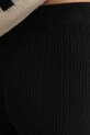 United Colors of Benetton pantaloni de trening cu amestec de lână negru 126WDF00S