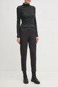 Брюки United Colors of Benetton с эластаном чёрный 4GEVDF07U
