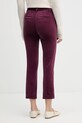 Odzież United Colors of Benetton spodnie sztruksowe 4MIQDF07W fioletowy