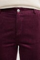 United Colors of Benetton spodnie sztruksowe fioletowy 4MIQDF07W