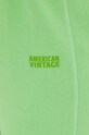 Tepláky American Vintage zelená IZU05AH24