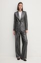 Joop! spodnie wełniane 30043380 czarny AW24