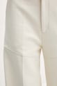 IRO spodnie bawełniane beżowy WP23KALANY