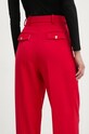 Elisabetta Franchi pantaloni rosu PA05247E2