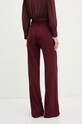 Odzież Elisabetta Franchi spodnie PA06147E2 bordowy