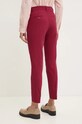 Oblečení Kalhoty Sisley 4AI655AH6 burgundské