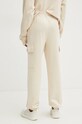 Îmbrăcăminte Twinset pantaloni de trening din bumbac 242TP2491 bej