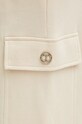 Twinset pantaloni de trening din bumbac bej 242TP2491