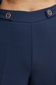 Odzież Twinset spodnie 242TP2351 granatowy