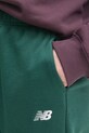New Balance spodnie dresowe zielony WP41500NWG
