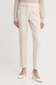 Nohavice s prímesou vlny Marella chinos béžová 2423136052200