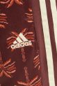 Tepláky adidas x Farm Rio burgundské IV9755