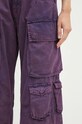 Alpha Industries pantaloni de bumbac Multipocket Pant violet 148022