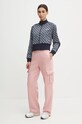 Guess pantaloni de trening MIDGE V4BB04.KCHX0 roz AW24