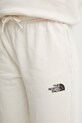 The North Face pantaloni de trening din bumbac Essential Jogger bej NF0A8A6KQLI1