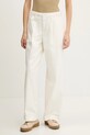 Guess Jeans pantaloni de bumbac bumbac bej W4BB44.WGCV2