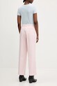 Одяг Бавовняні штани Guess Jeans W4BB44.WGCV2 рожевий