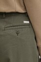 Guess Jeans pantaloni de bumbac verde W4BB44.WGCV2
