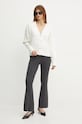 Guess spodnie NINA W4BB53.Z3K92 szary AW24