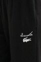 Lacoste pantaloni della tuta nero XF2566