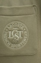 Bavlnené tepláky Lacoste zelená XF2647