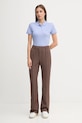 Tepláky Lacoste XF9313 hnedá AW24