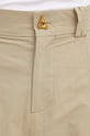 AERON pantaloni de bumbac bej PFPA249512