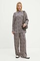 AERON pantaloni PFPA249519 maro AW24