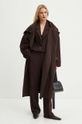 AERON spodnie PFPA267511 brązowy AW24