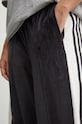 adidas Originals pantaloni Adibreak Velour Track Pant negru IW5586
