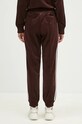 Îmbrăcăminte adidas Originals pantaloni de trening Velvet Track Pant IX0962 maro