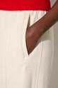 adidas Originals pantaloni de trening din bumbac Wide Leg Pant IZ0292 bej