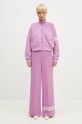 adidas Originals spodnie dresowe Neuclassics CL Trackpant JH3774 fioletowy
