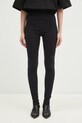 MM6 Maison Margiela pantaloni potrivit negru S52KA0519.M20038