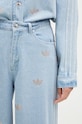Джинси adidas Originals Femme Galore Denim Rhinestone Pants блакитний JN3020